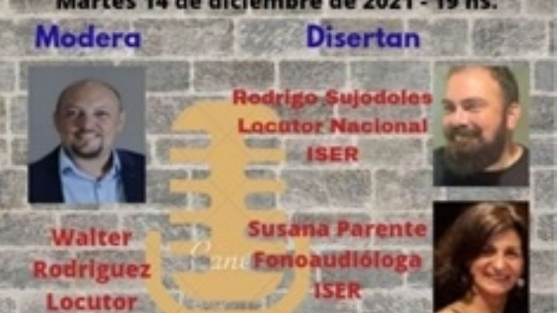 Webinar sobre Medios y Locución