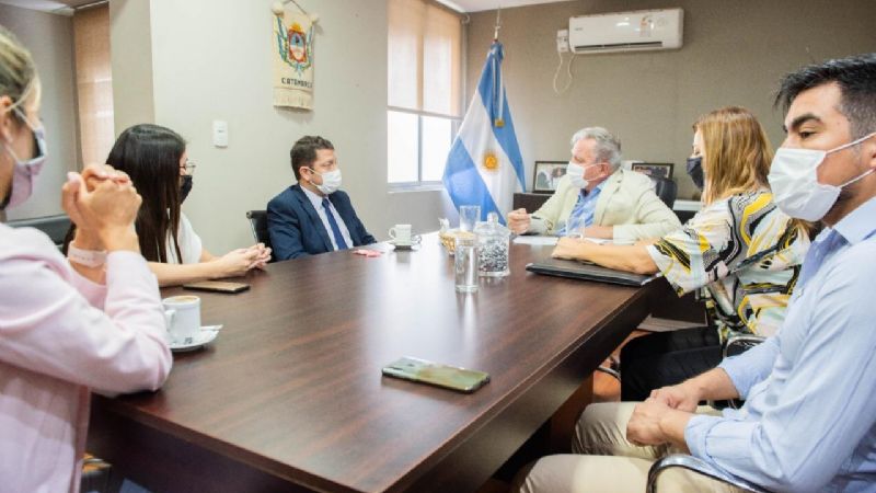 El vicegobernador se reunió con el Colegio de Abogados