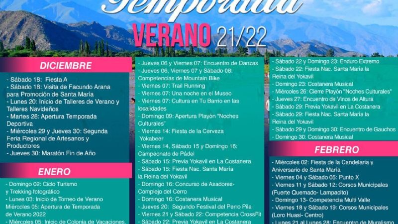 Presentaron la cartelera del Festival “La Reina del Yokavil”