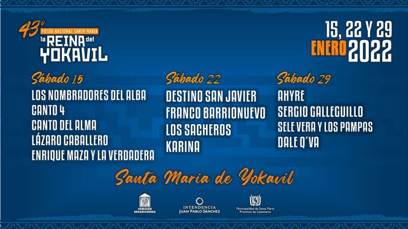 Presentaron la cartelera del Festival “La Reina del Yokavil”