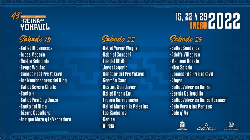 Presentaron la cartelera del Festival “La Reina del Yokavil”
