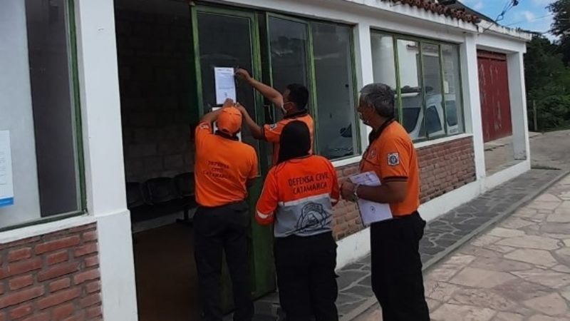 Simulacro de toque de sirena del sistema de alerta temprana en el Rodeo