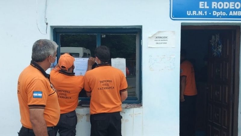 Simulacro de toque de sirena del sistema de alerta temprana en el Rodeo