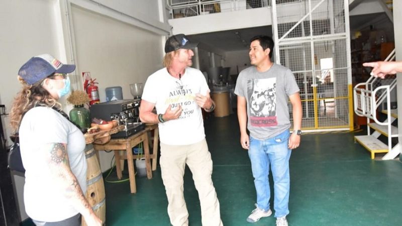 Facundo Arana recorrió Santa María