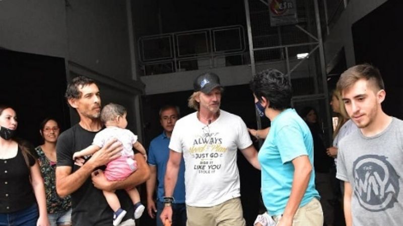 Facundo Arana recorrió Santa María