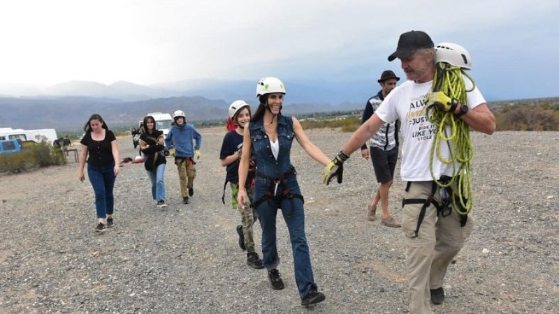 Facundo Arana recorrió Santa María