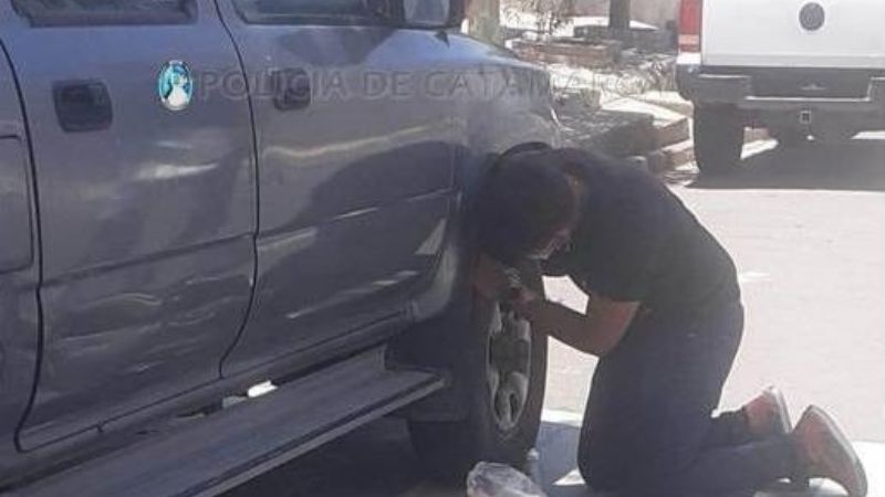 Encuentran una camioneta robada en Neuquén hace 10 años