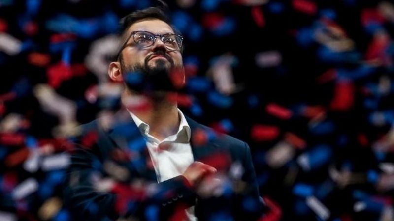 Boric, el presidente más joven y el más votado de Chile