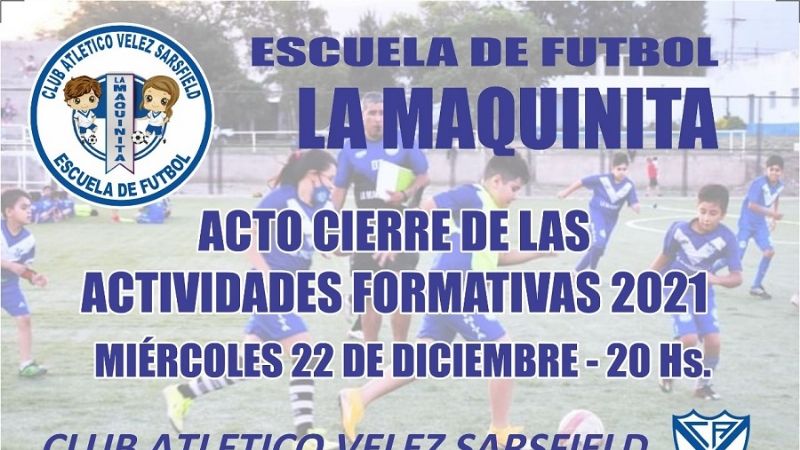 "La Maquinita" Velezana cierra la temporada 2021