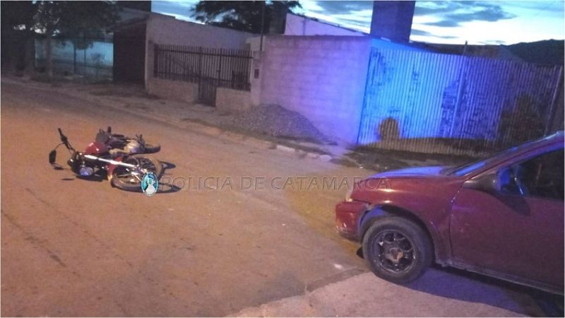 Accidente en la zona Norte