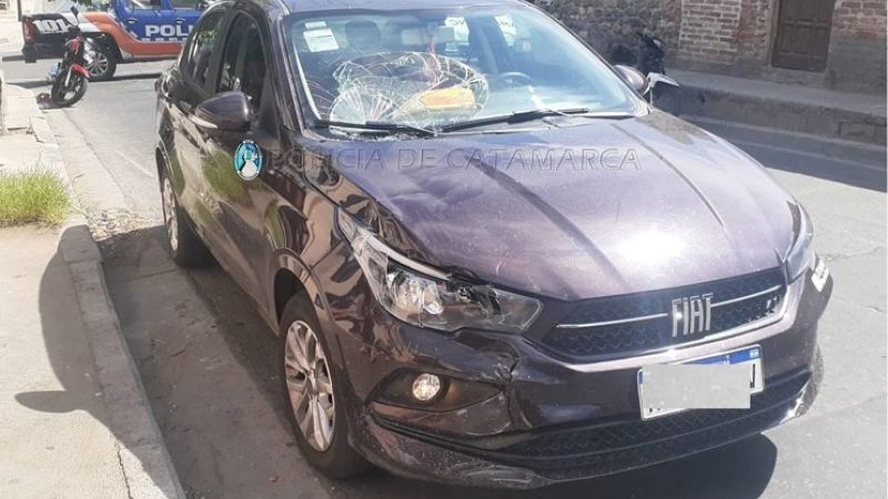 El SAME atendió a motociclista lesionado tras un choque