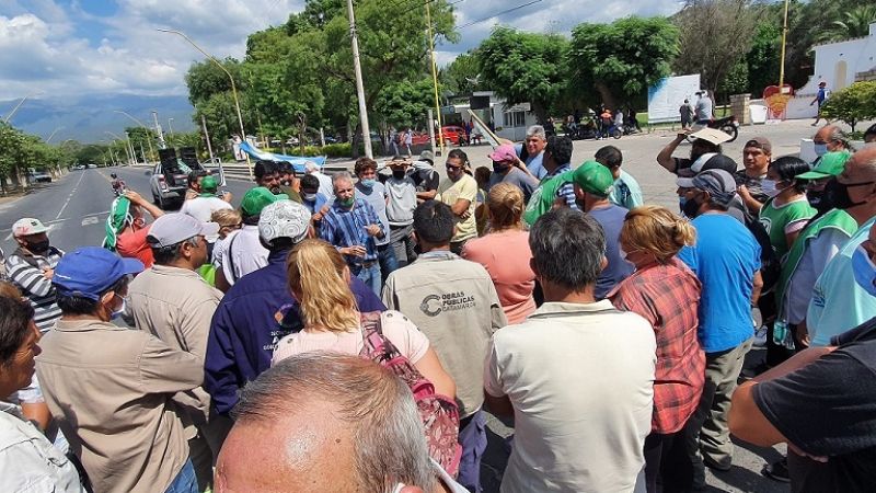 ATE se movilizó pidiendo un bono para los estatales