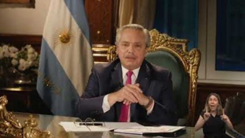 El Presidente convocó a construir "grandes acuerdos" en 2022