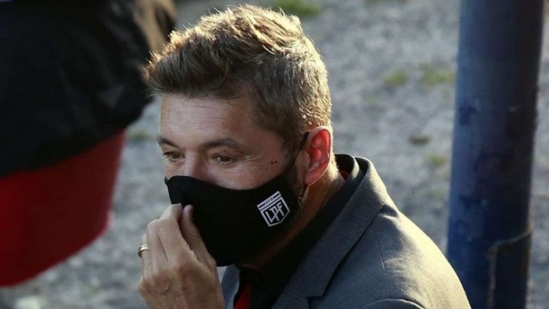Tinelli denunció un "golpe institucional" a la Liga Profesional
