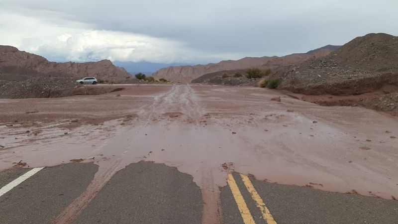 No transitar por ruta 60, camino al Paso San Francisco