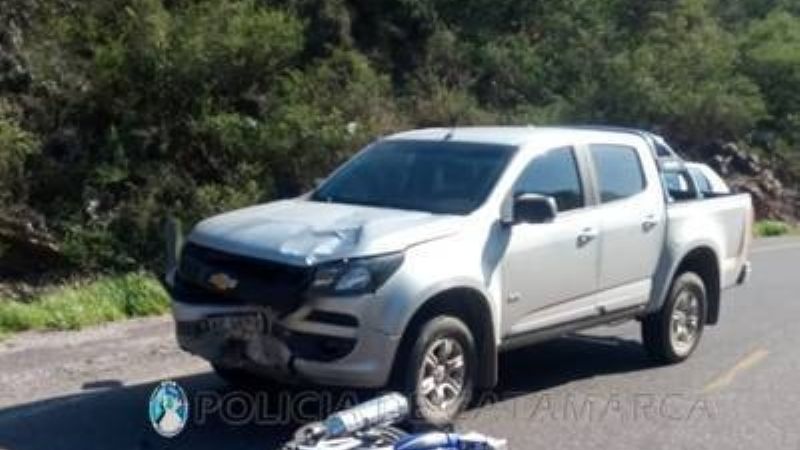 Choque en la Quebrada de Moreira