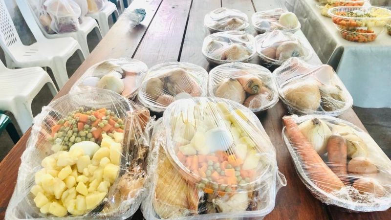 Navidad solidaria en la parroquia Jesús Niño