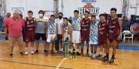 EL TÍTULO en el 3x3 fue para Hindú, que venció a Olimpia en la final.