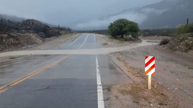 VN recomienda transitar con precaución en las rutas 38, 40 y 60