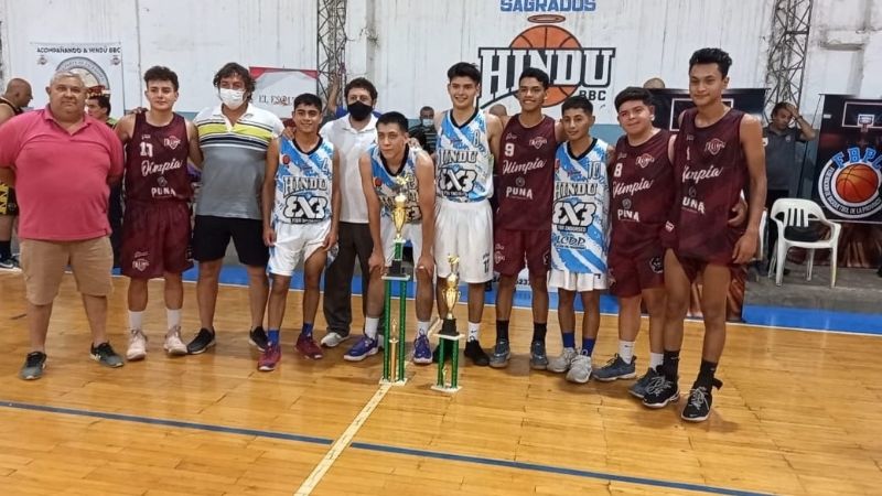 Hindú forzó el 3er. juego en 1ra., y campeón en 3x3