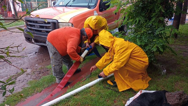 Por la lluvia, varias viviendas se inundaron