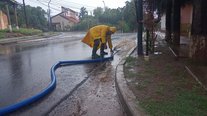 Por la lluvia, varias viviendas se inundaron