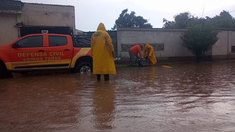 Por la lluvia, varias viviendas se inundaron