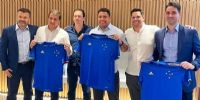 RONALDO al asumir como uno de los propietarios del Cruzeiro.
