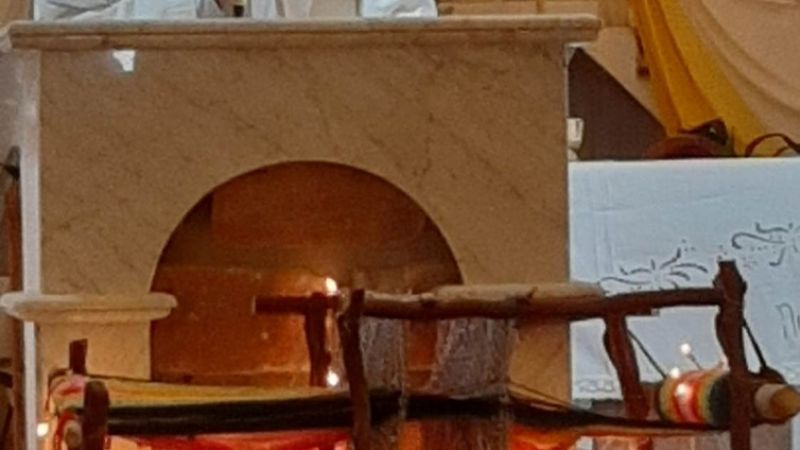 Con la Bajada de la imagen, iniciaron las fiestas de la Virgen de Belén