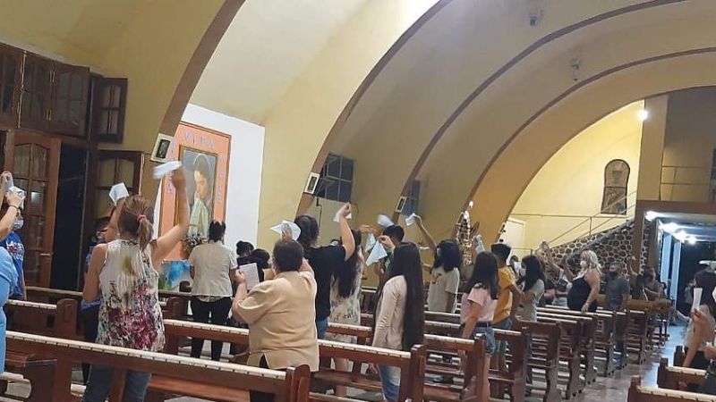 Bendicen imagen de Nuestra Señora de la Vida