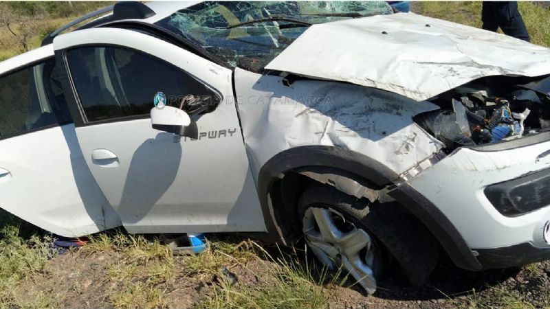 Una beba murió tras el vuelco en la ruta 157