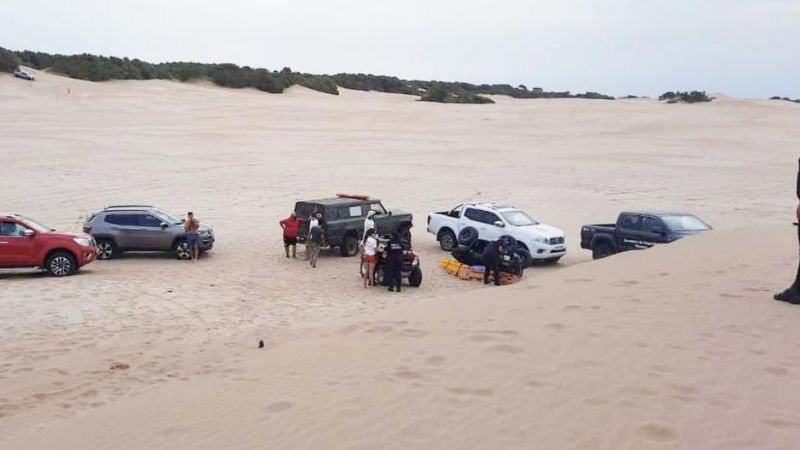 Una joven de 25 años murió al volcar su cuatriciclo en Pinamar