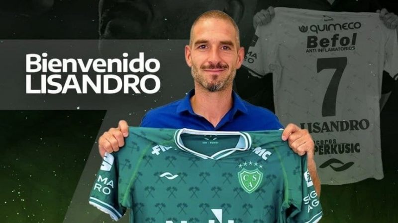 “Licha” López ya se puso la camiseta de Sarmiento