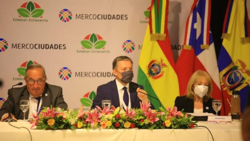 Gray asumió la presidencia de la red Mercociudades