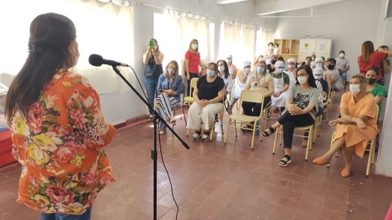 Inauguración de las remodelaciones de la cocina del Centro Terapéutico