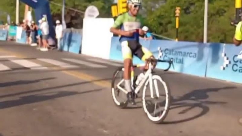 El mendocino Jean Rodríguez ganó la 1ra. Etapa de la “Vuelta al Valle”