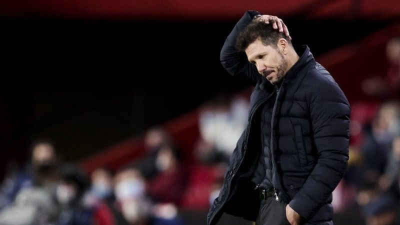 Simeone y cuatro figuras del Atl. Madrid dieron positivo