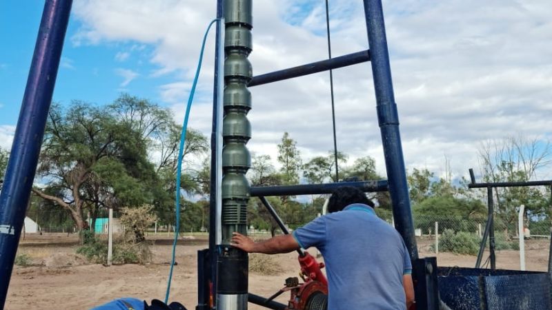 Nueva perforación dotará de agua potable a más de 500 familias