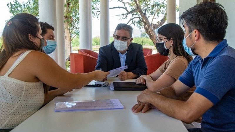 Jalil recibió al Colegio de Abogados