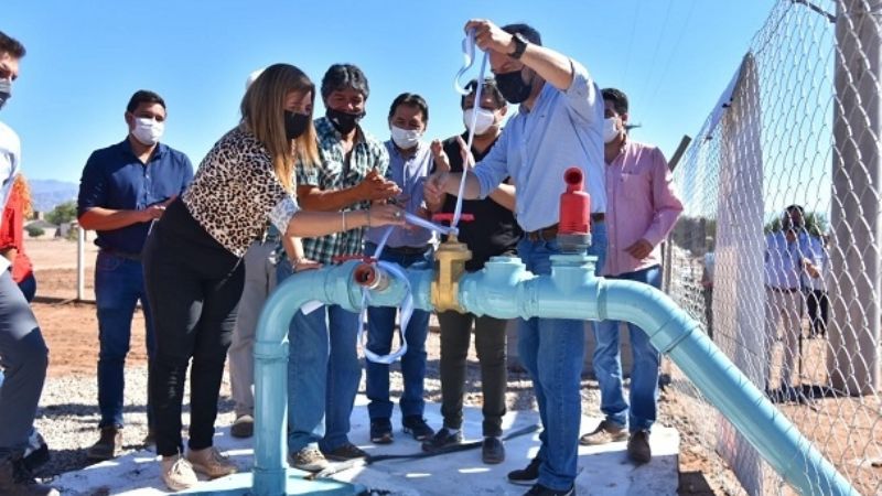 Inauguraron perforación de agua en Tinogasta