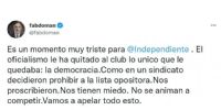 EL TWITT de Fabián Doman.
