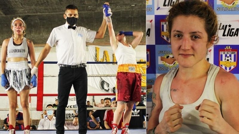 A las “piñas”, Mora Amado se abre paso al profesionalismo