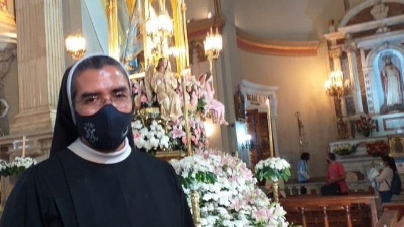 Religiosa renovó sus votos en el homenaje de los consagrados a la Virgen del Valle