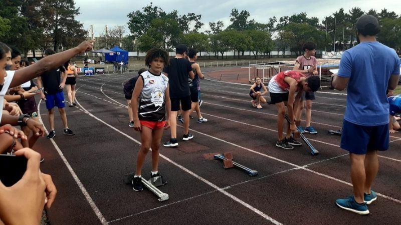 ASOCAT 5ta. en el Nacional de Atletismo U14, en Salta