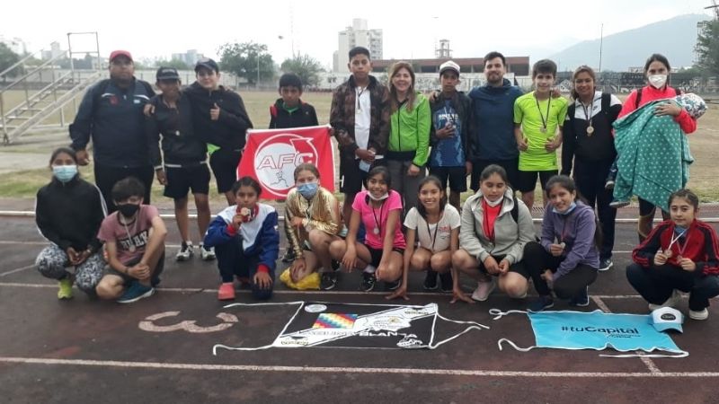 ASOCAT 5ta. en el Nacional de Atletismo U14, en Salta