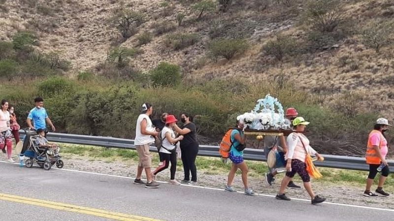 Solicitan precaución por la presencia de peregrinos en las rutas