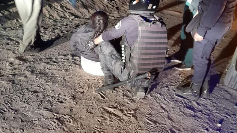 Rescataron a peregrinos en la Cuesta "La Herradura"