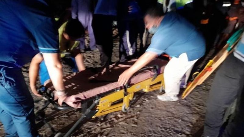 Rescataron a peregrinos en la Cuesta "La Herradura"