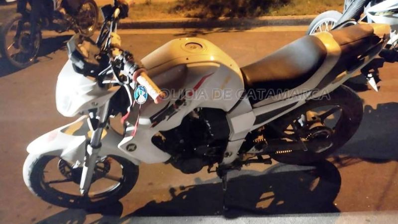 Robó una moto de una fiesta