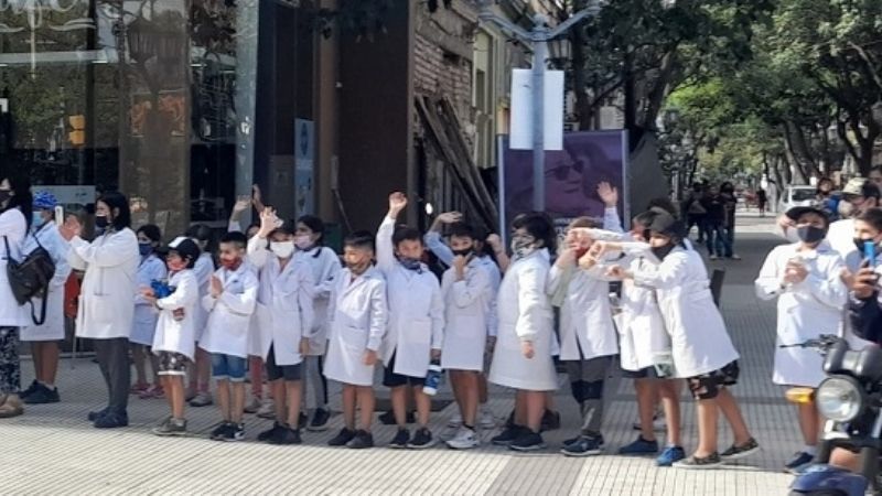 La Madre del Valle bendice a sus  hijos en el Parque Adán Quiroga